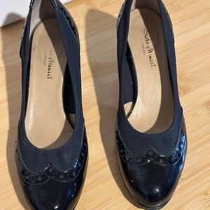 Sesto Meucci Black Patent Leather Heels